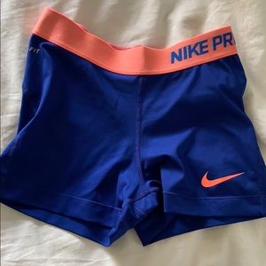 Nike Pro Spandex Shorts - Size S